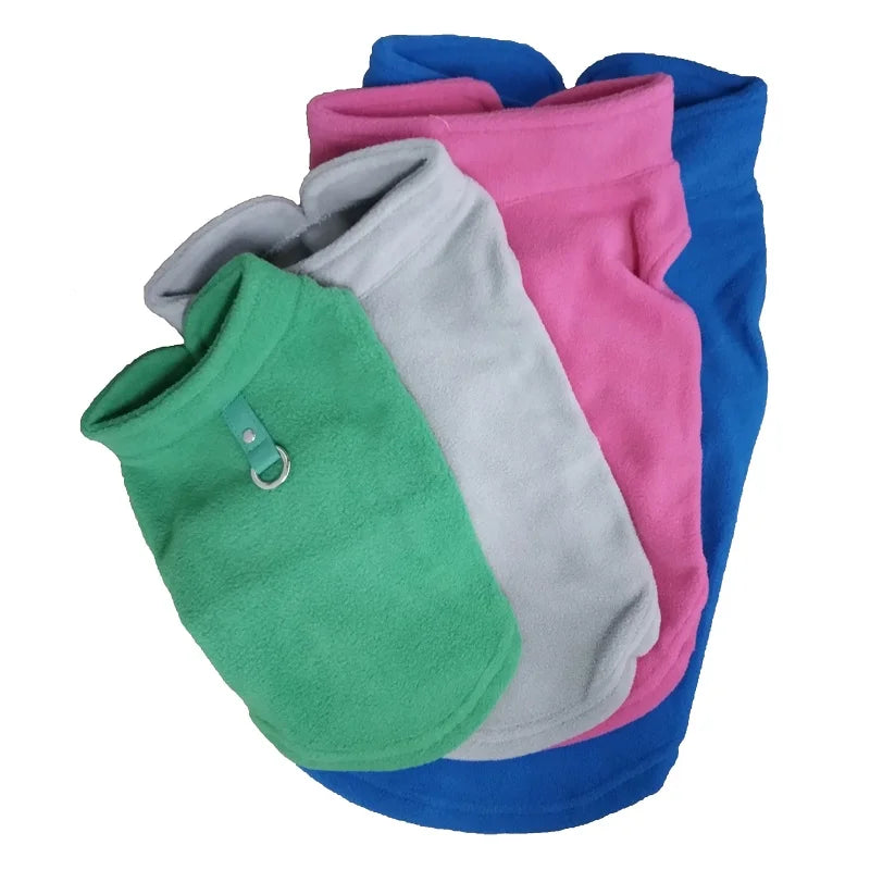Warm Winter French Bulldog Vest Puppy Cat Clothing Pug Costumes Jacket