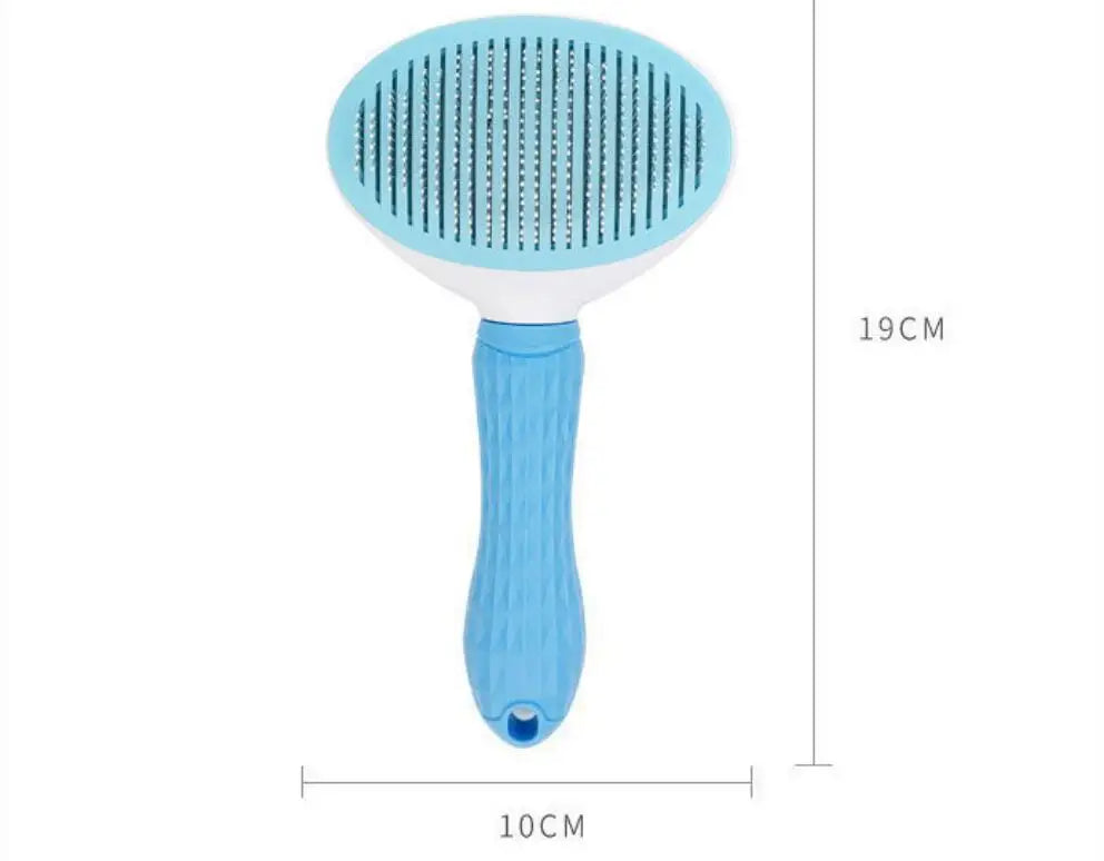 Pet Dog Hair Brush Cat Comb Grooming And Care Cat Brush Stainless