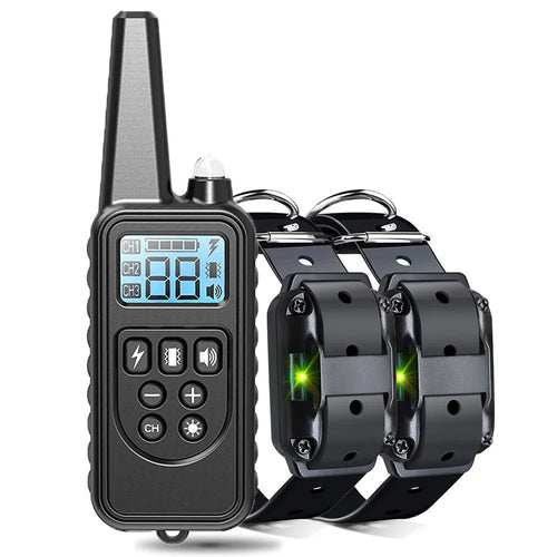 Electric Dog Training Collar Detachable Bark  Rechargeable Anti
