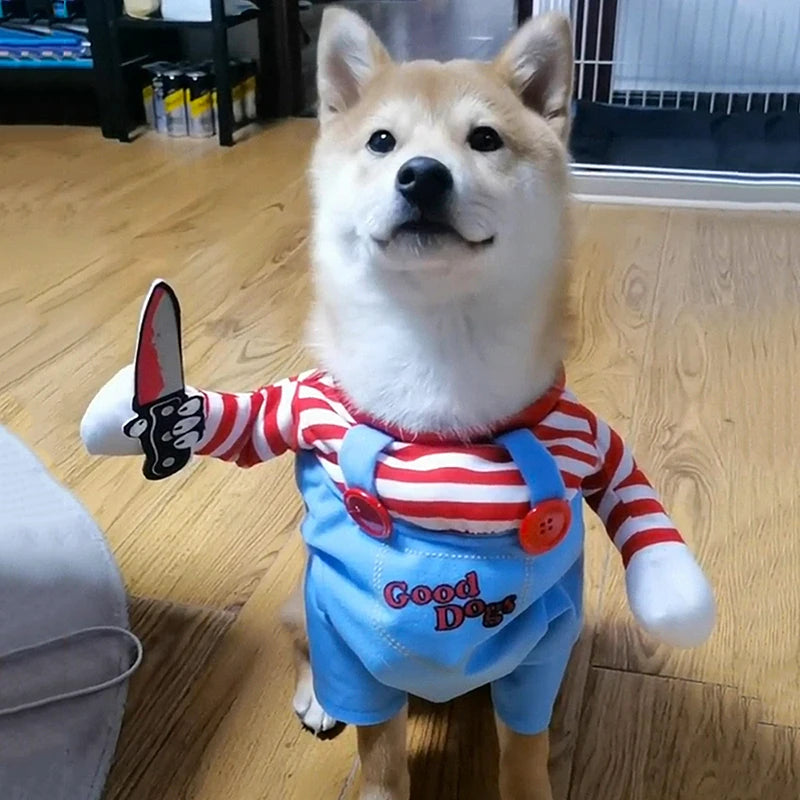 Funny Halloween Dog Costume For Small Medium Dogs Cats Adjustable