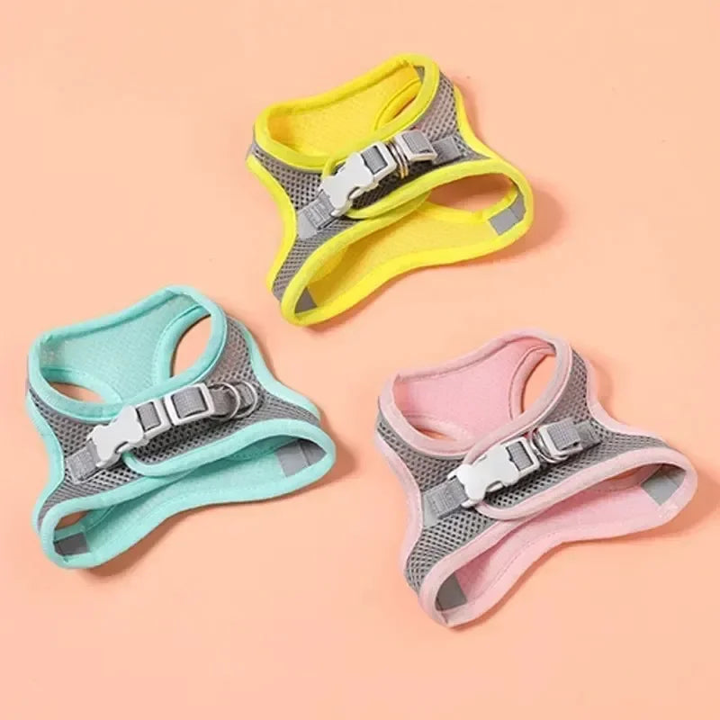 Cats Dog Accessories Small Dog Collar Safety Vest Pet Chest Rope Dogs