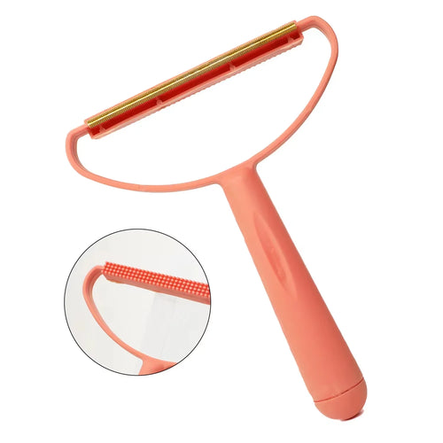 Portable Clothes Lint Roller Remover Lint Fabric Shaver， Removes Pet