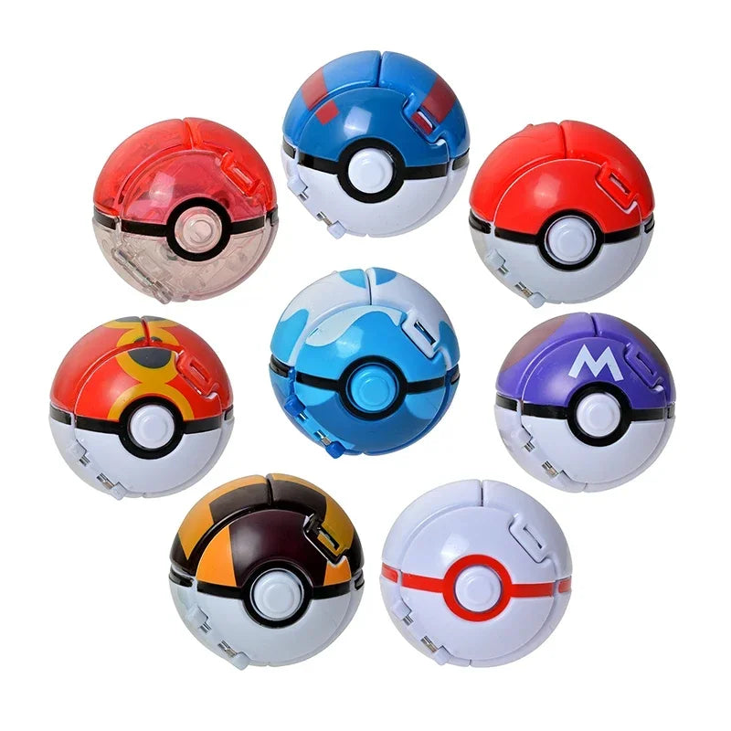 Pokemon Figure Pokeball Anime Figurines Cartoons Pikachu Charizard