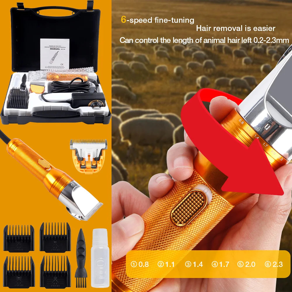 380W Cashmere Goat Shearer 12V Cordless Household Pet (Cat, Dog,