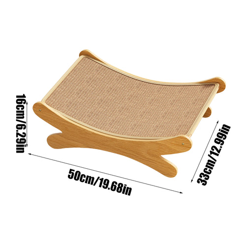 Sisal Cat Scratching Pad Reusable Cat Scratcher Cat Scratch Bed Nest