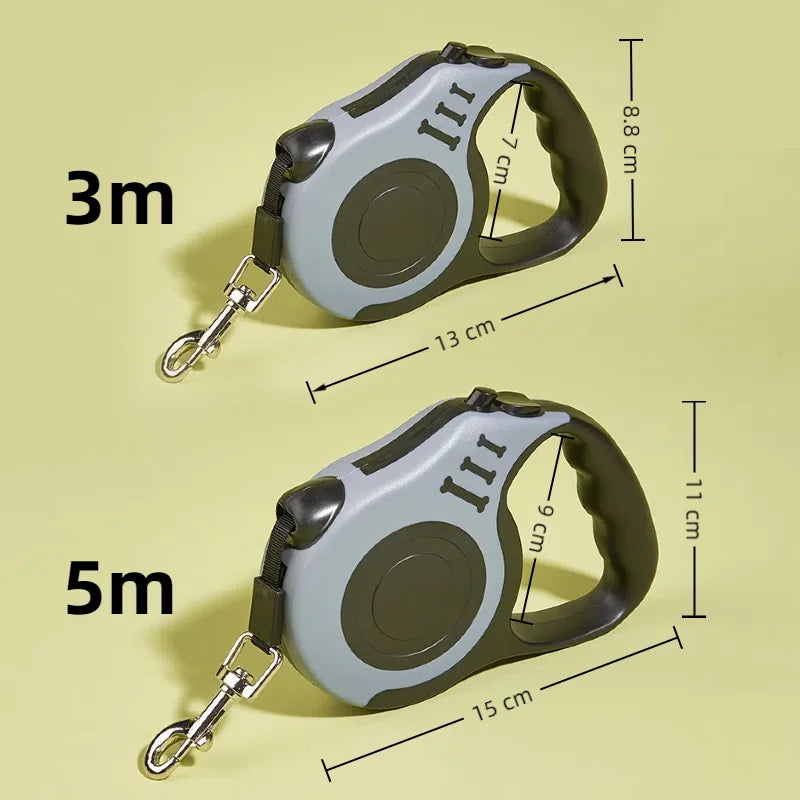 3m 5m dog leash For Small Medium Dogs Cats Automatic Retractable Lead