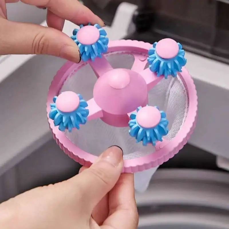 Washing Machine Filter Bag Reusable Net Laundry Ball Floating Lint