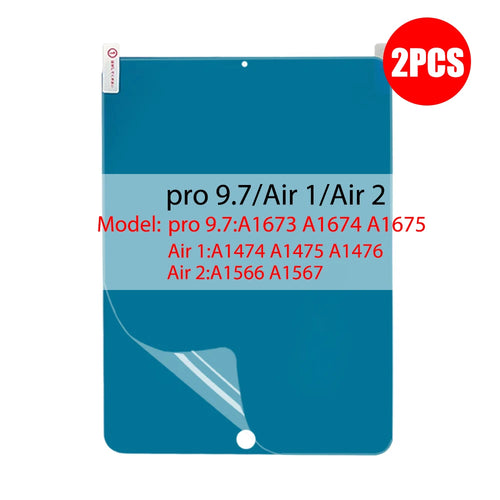 2Pcs Paper Feel Like Screen Protector for iPad Air 11 M2 M3 Pro 13 M4