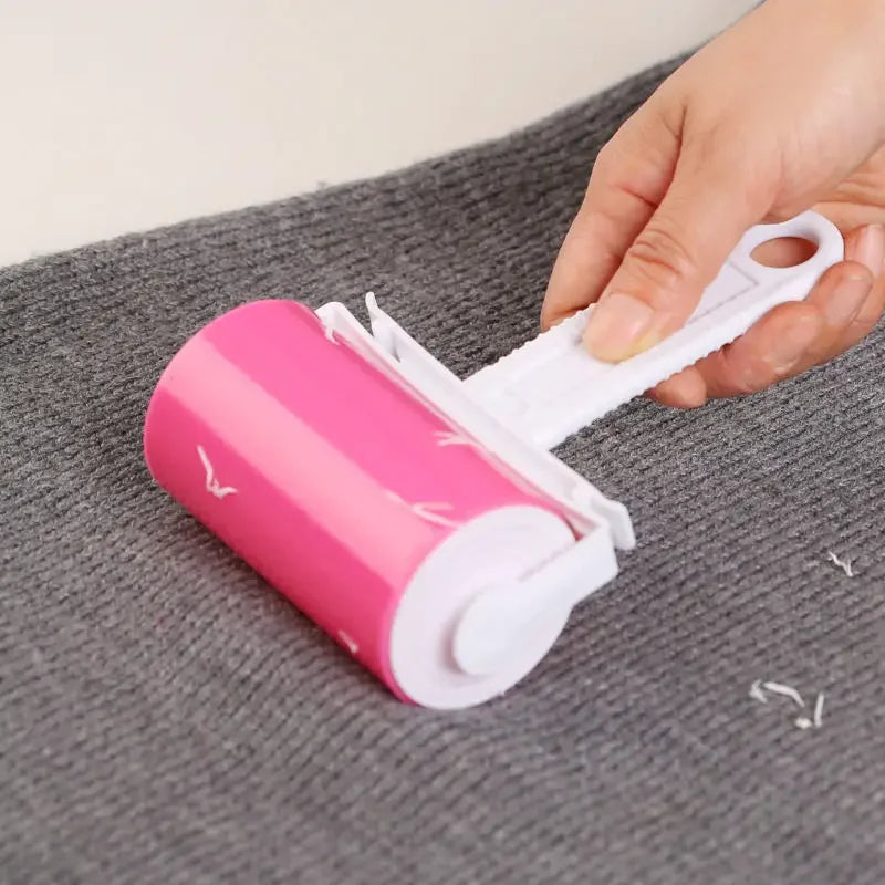 Washable Clothes Hair Sticky Roller Reusable Portable Home Clean Pet