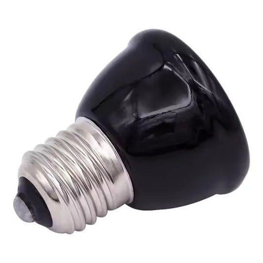 25/50/75/100W E27 Reptile Pet Heating Lamp Black Infrared Ceramic