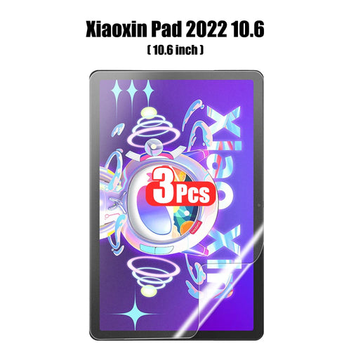 3Pcs Paper Feel Like Screen Protector for Lenovo Xiaoxin Pad 2024 2022