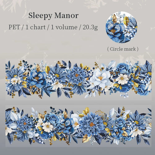 200cm/Roll PET Tape Flowers Four Seasons Series Plant Landscaping