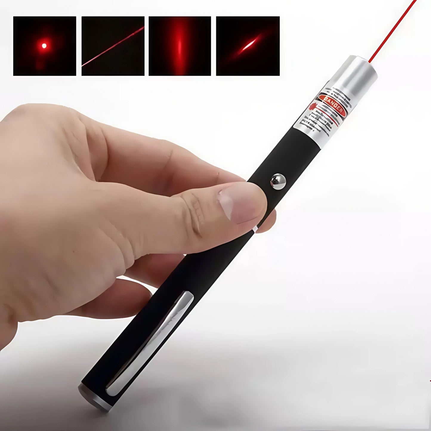 Red Laser Pointer Pen - Long Range Single Point Laser for Cat/Dog Pet
