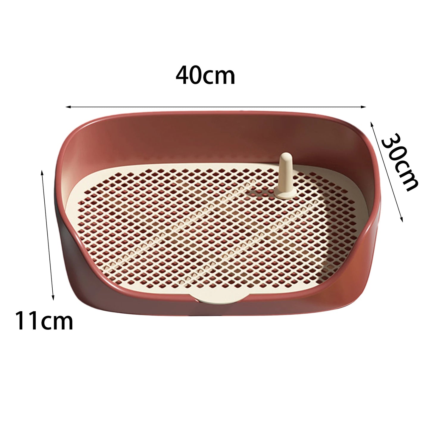 Pet Dog Toilet Portable Dog Potty Pan Trainer Litter Box Anti-Splash