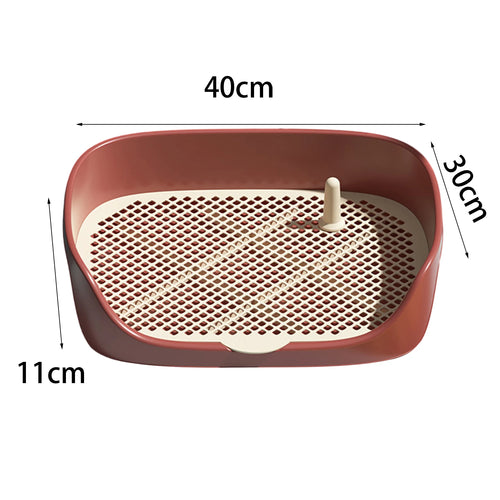 Pet Dog Toilet Portable Dog Potty Pan Trainer Litter Box Anti-Splash