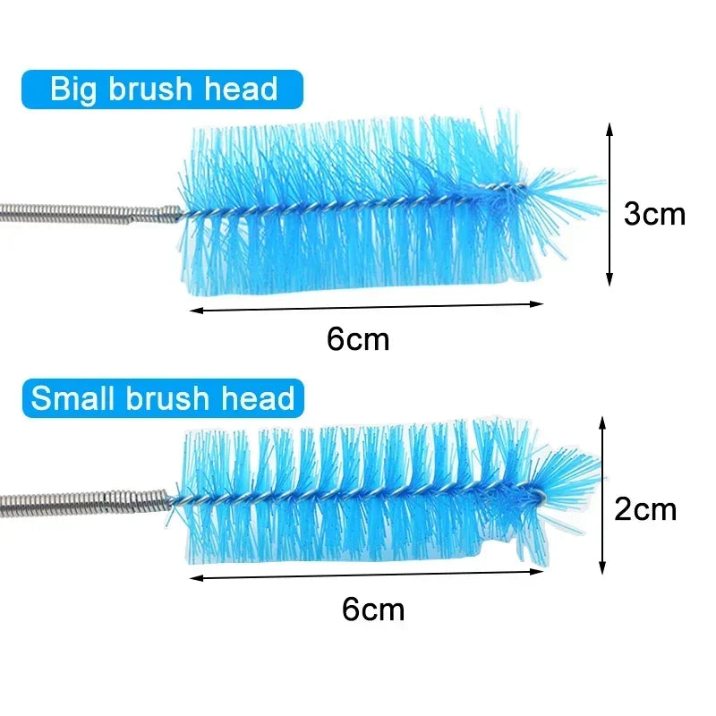 Water Tank Cleaning Brush Fish Tank Accessories Water Filter Pump Lily