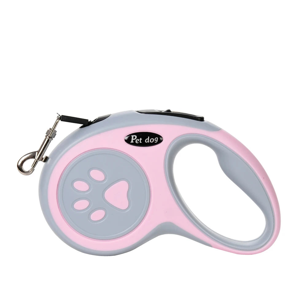 3m 5m Nylon Pet Dog Leash Automatic Retractable Extending Rope Puppy