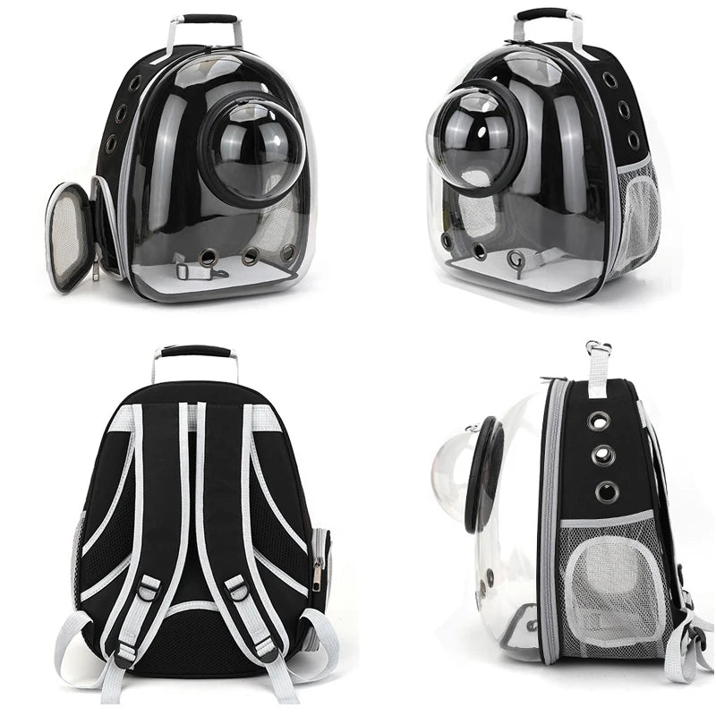 Pet Cat Carrying Bag Space Pet Backpacks Breathable Portable