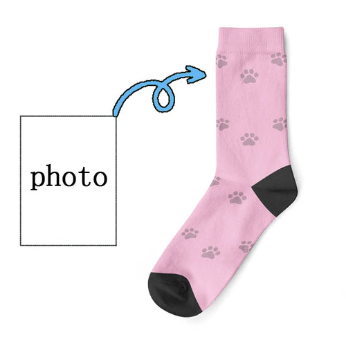 Custom Socks Cat 3D Print Men/Women Socks Casual Funny Novelty DIY