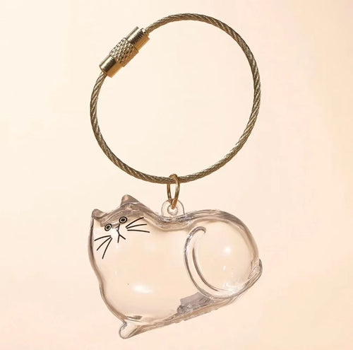 Pet Hair Memorial Keepsake Box & Bottle - Transparent Storage