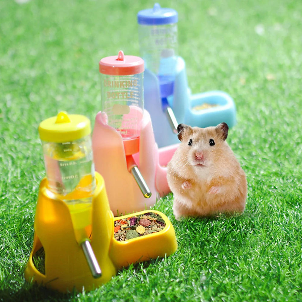 Random Automatic Water Bottle Drinking Feeder Dispenser Bottle 80ML