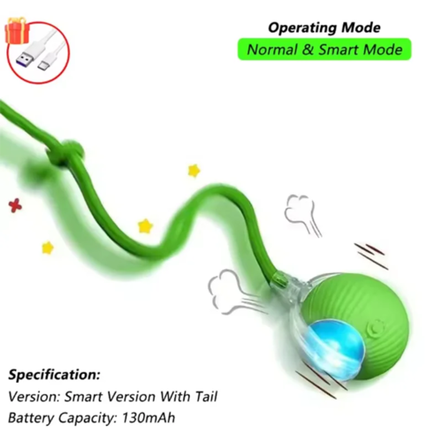 Intelligent interactive cat ball long-lasting and durable easy to