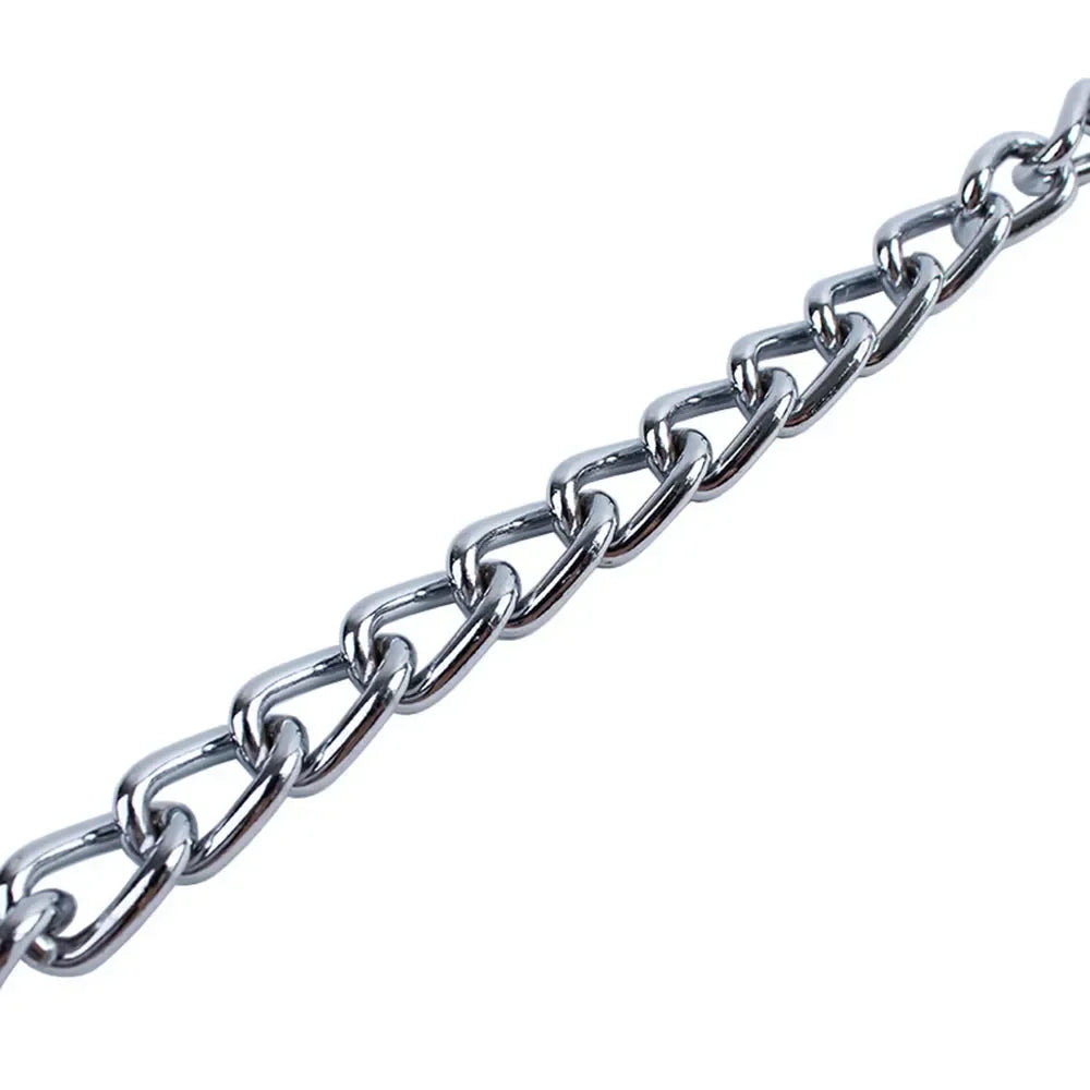 Pet P Snake Chain Collar Dog Choke Collar Stainless Steel for Dogs