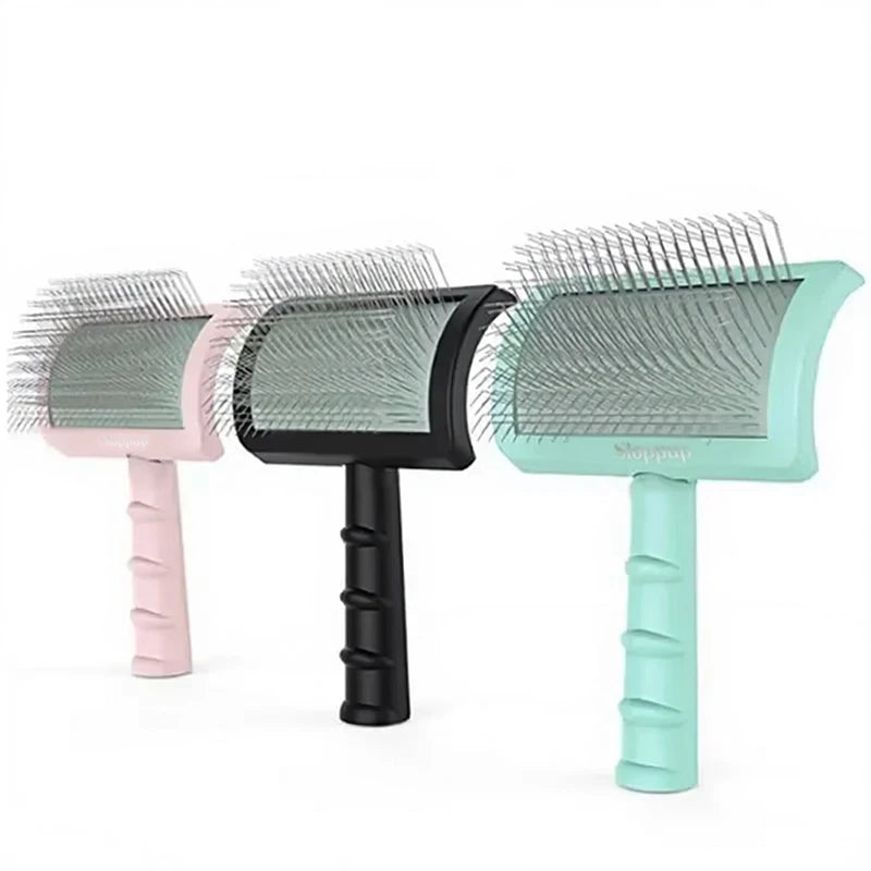 Dog Grooming Comb Shedding Hair Remove Needle Brush Slicker Massage