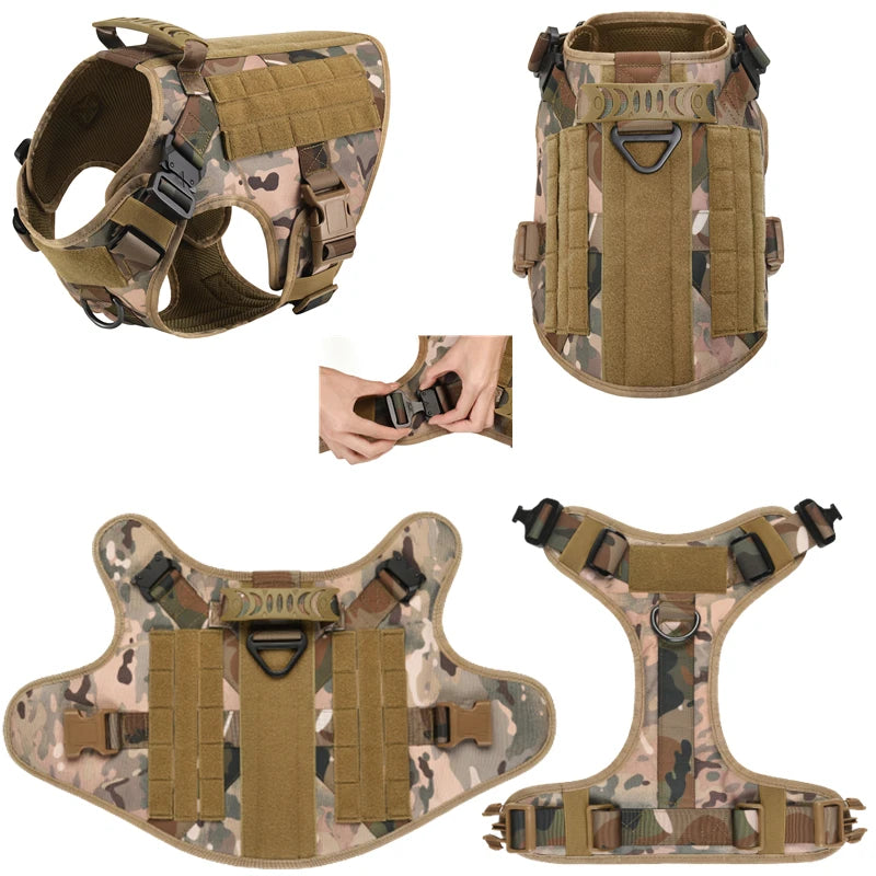 K9 Tactical Military Vest Pet German Shepherd Golden Retriever