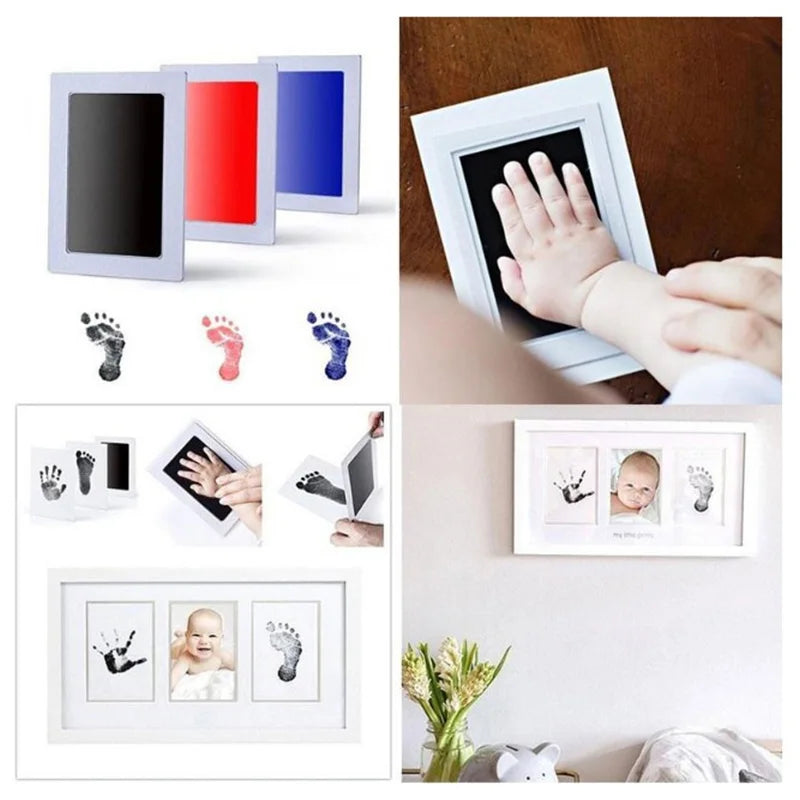 Pet Handprint Footprint Kit No Touch Cat Dog Paw Print Newborn Birth