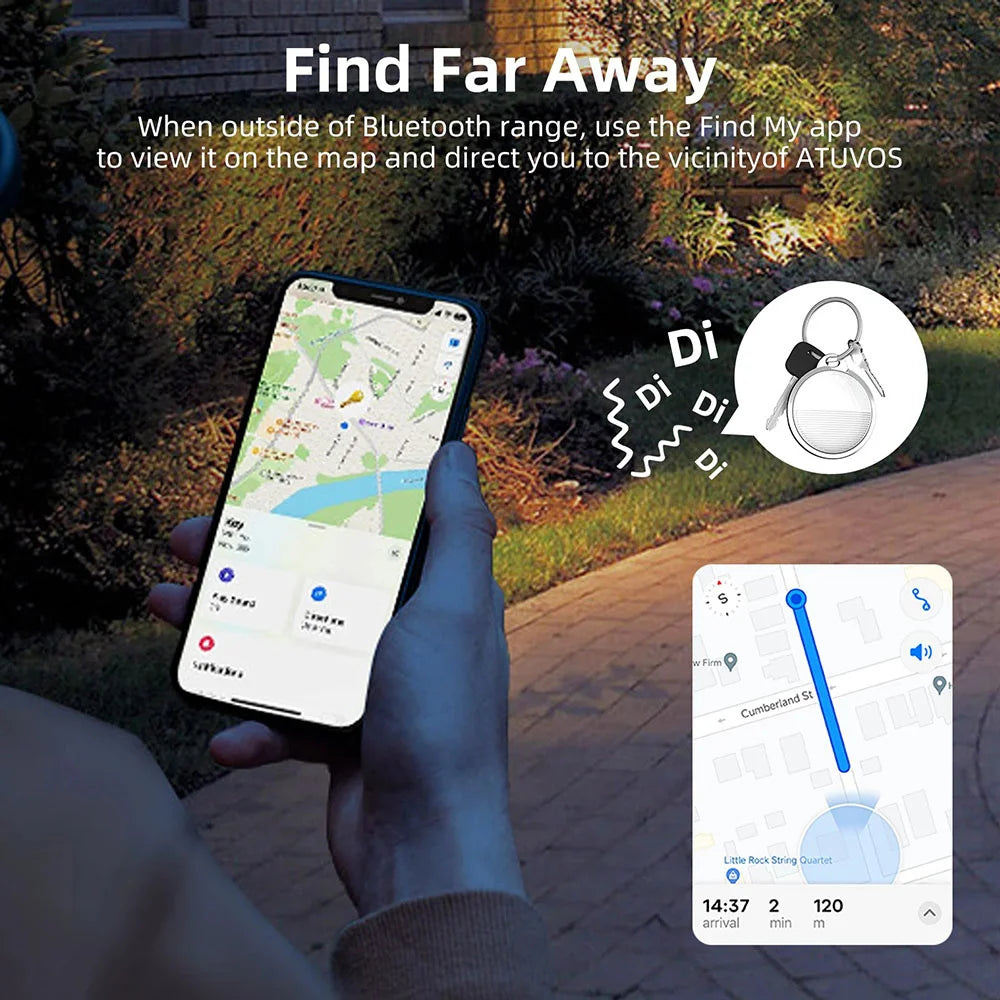 Mini GPS Tracker For Apple iOS System Find My APP AirTag Child Finder