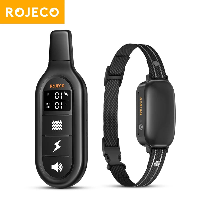 ROJECO Electric Dog Training Collar Digital Rechargeable Remote