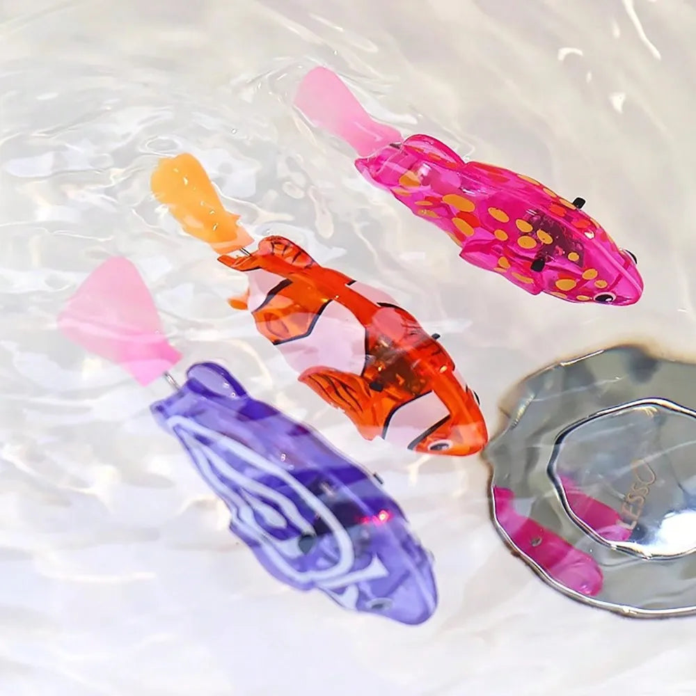 New style Children Electronic Fish Summer Bath Toys Pet Toys Swimming