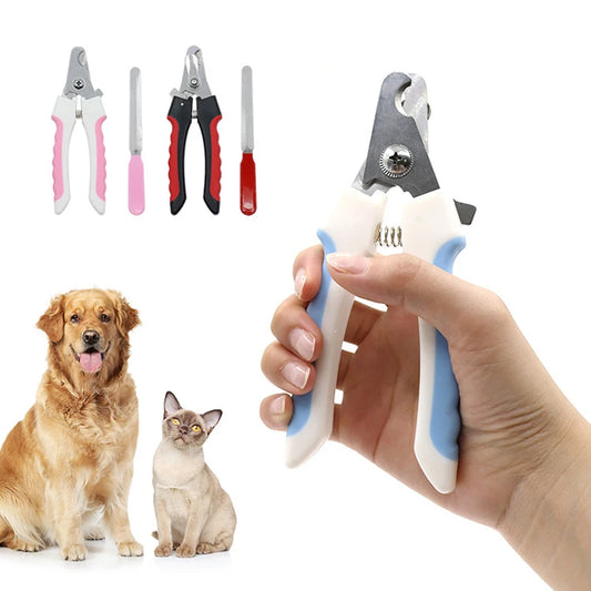 Pet Nail Clippers Pet Dog Cat Grooming Nail Scissors Stainless Steel