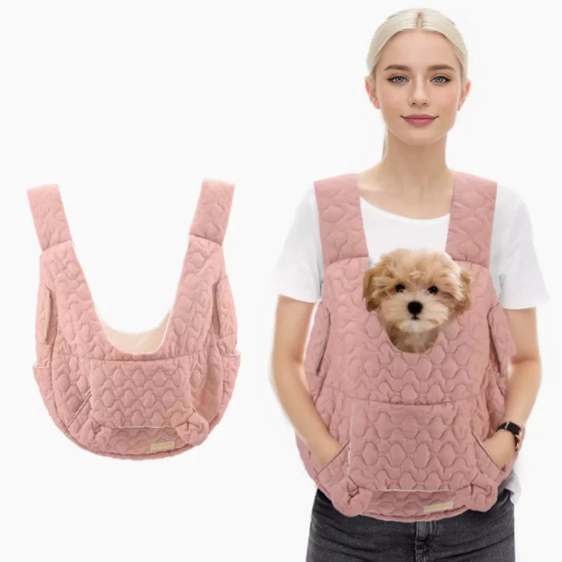 Pet Carrier Bag Extra Large Capacity Chest Backpack Dog and Cat