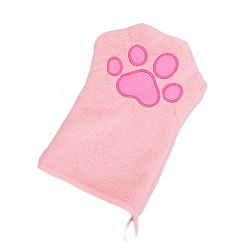 Quick-drying Dog Bath Gloves absorbent Pet Bath Towels for Small