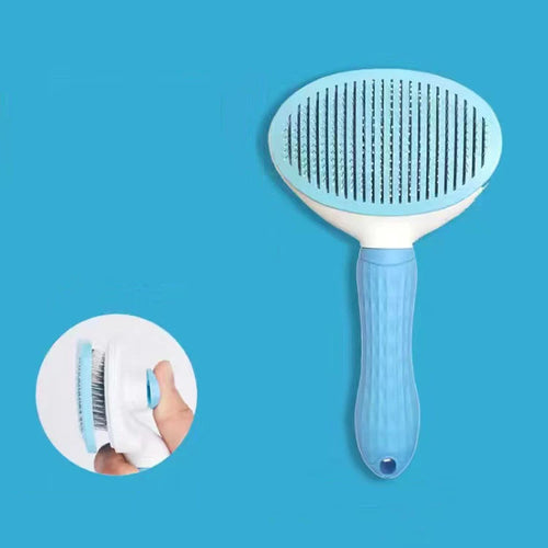Pet Dog Hair Brush Cat Comb Grooming And Care Cat Brush Stainless