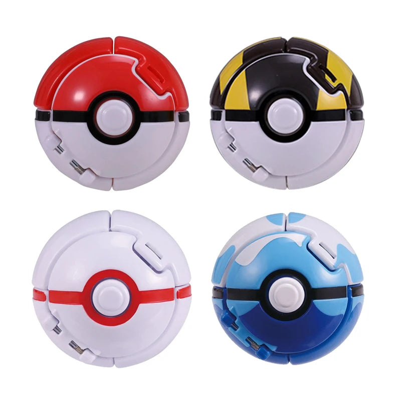 Pokemon Elf Ball Pokeball Anime Figure Cartoons Pikachu Charizard