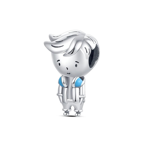 Silver Plated Travel Sunflower Lucky Charms Fit Original Pandora