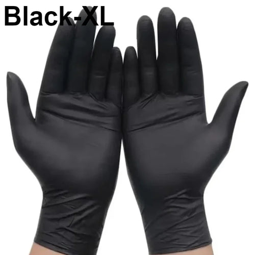 20/50/100PCS Disposable Black Gloves for Home Cleaning Suitable for