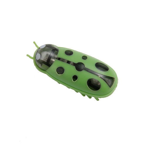 Mini Electric Bug Pet Dog Cat Toy Interactive Cute Ladybird Beetle