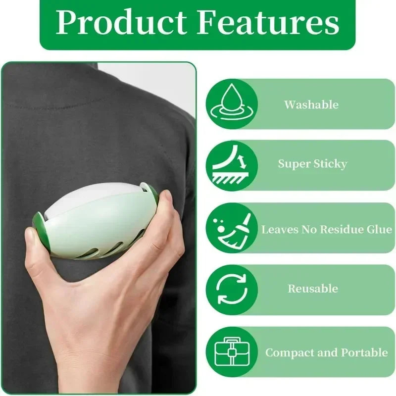 Reusable Washable Portable Clothes Cleaning Roller  for Traveling Pet
