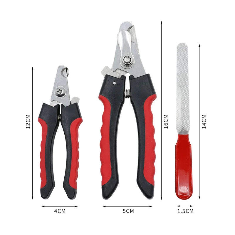 Pet Nail Clippers Pet Dog Cat Grooming Nail Scissors Stainless Steel