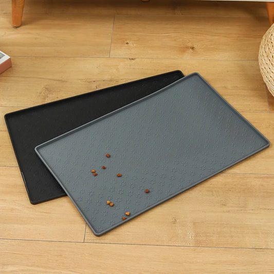 Silicone material dog drinking water and eating mat cat mat pet mat