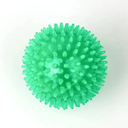 Pet Dog Toys Cat Puppy Sounding Toy Polka Squeaky Tooth Cleaning Ball