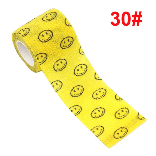 Animal Pattern Printed Self Adhesive Elastic Bandage 4.5m Sports Wrap
