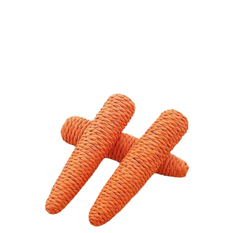 Cat Toys Sound Carrot Cuddle cat stick since fun fun cat teething