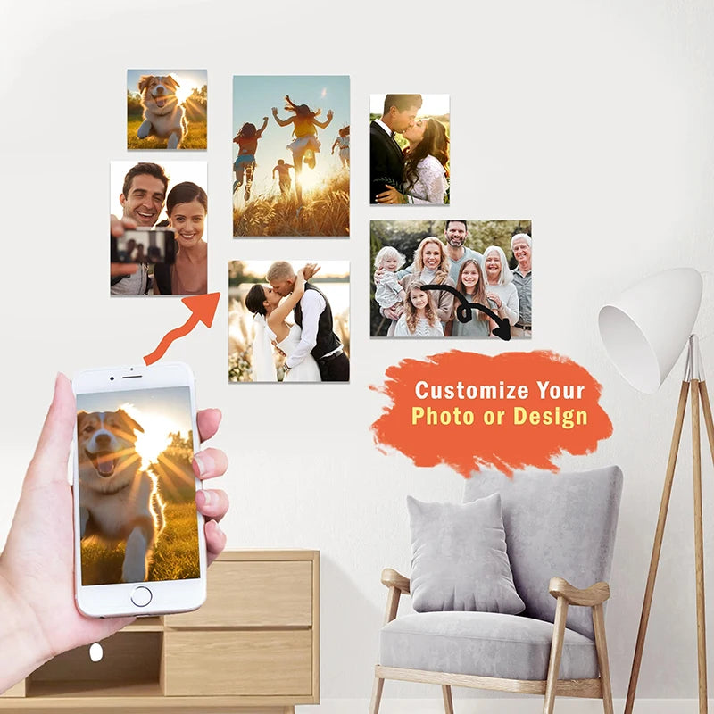 Custom Canvas Printing Personalized Photo Poster Suitable for Weddings