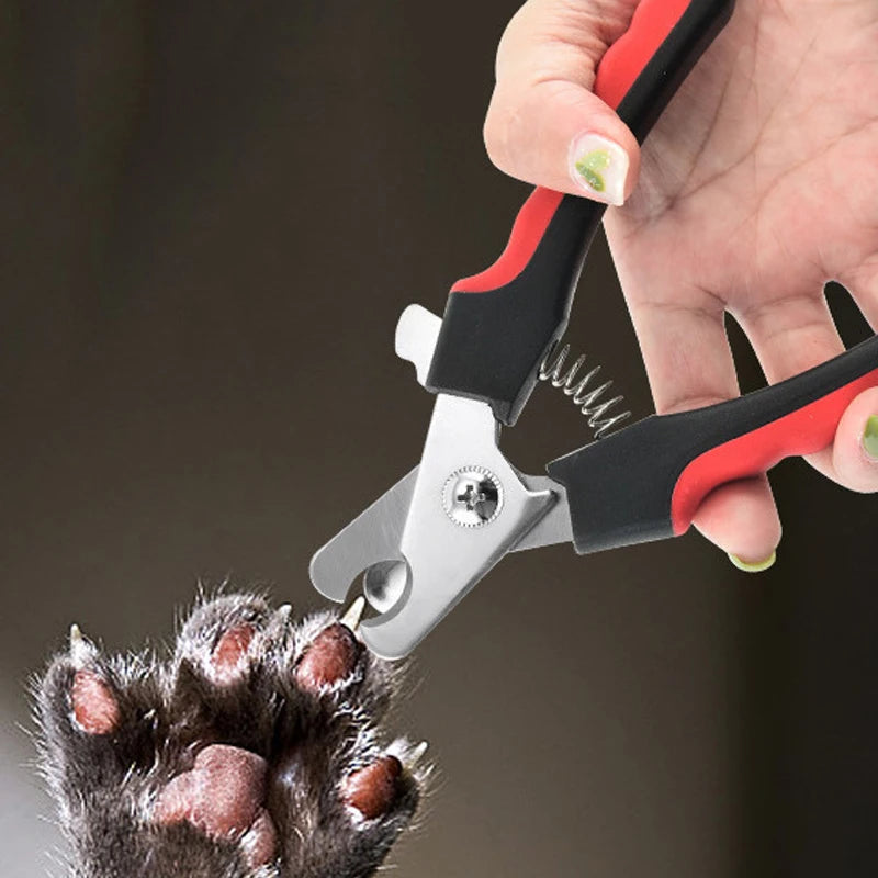 Pet Nail Clippers Professional Dog Cat Nail Trimmer Labor Saving