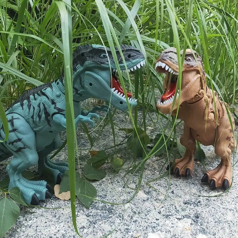 Electric Toy Large Size Walking Spray Lay Eggs Dinosaur Robot  for
